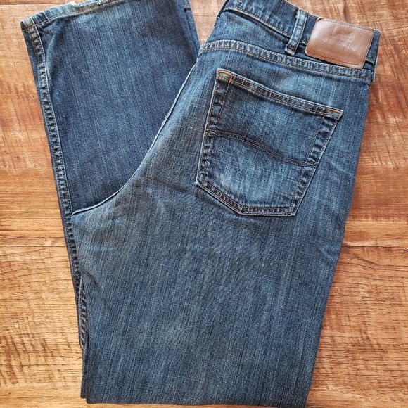 Lee Other - Lee - Men's Premium Select - Regular Straight Leg Jeans - Dark Blue - W36 L30